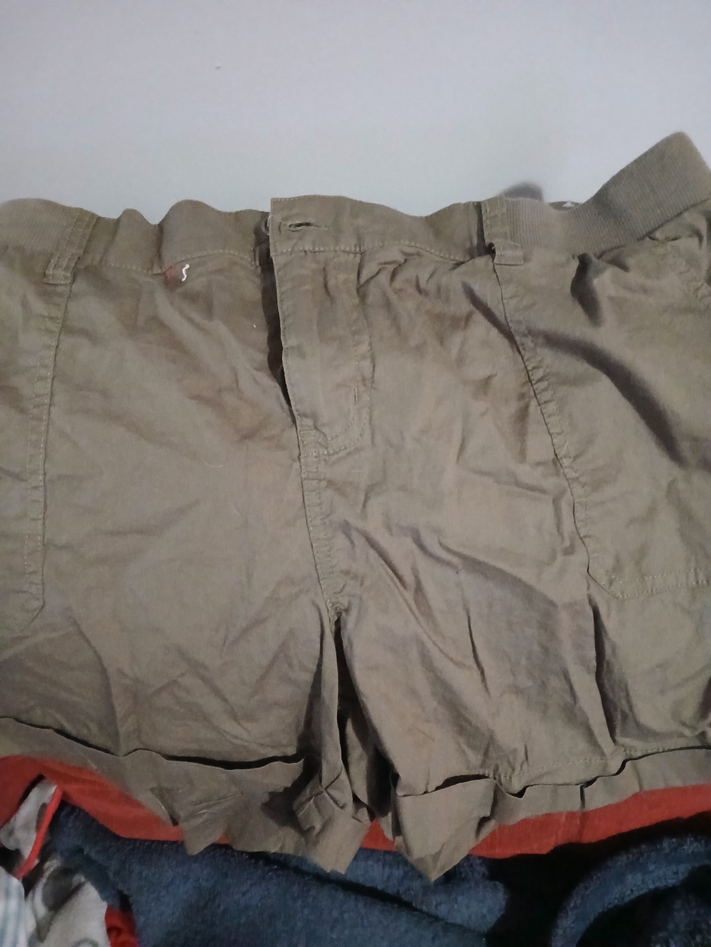 torrid Olive Green Drawstring Casual Shorts